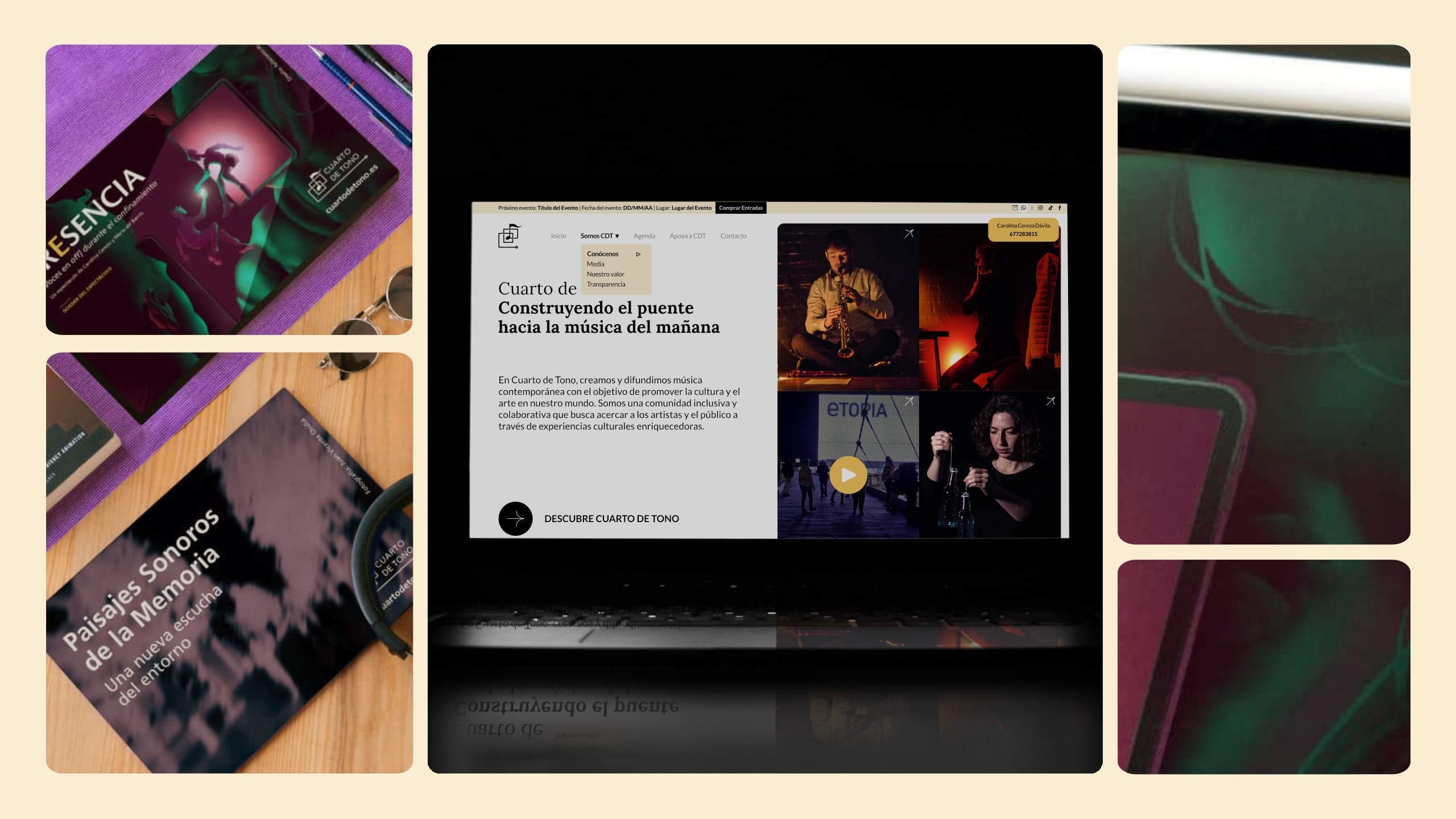 cuartodetono Branding Image 9